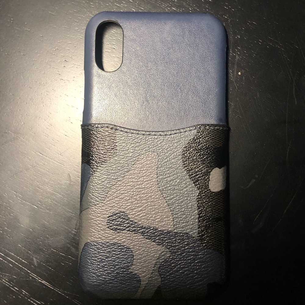 Coach iPhone X phone case